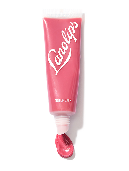 Tinted Lanolin Lip Balm Rhubarb