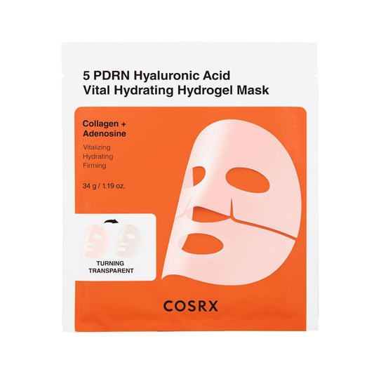 Cosrx 5 PDRN Hyaluronic Acid Vital Hydrating Hydrogel Mask