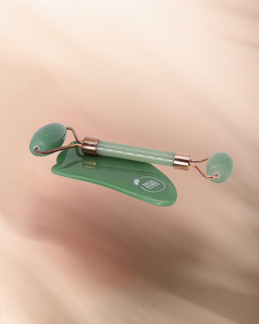 Gua Sha & Facial Roller Ritual Set