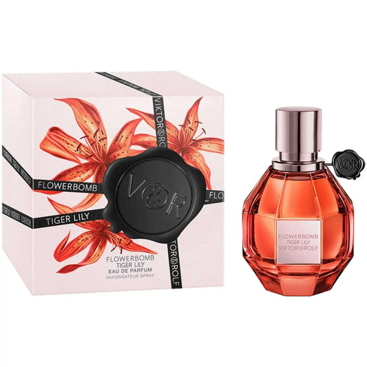 Flowerbomb Tiger Lily By Viktor & Rolf For Women 3.4oz EDP Spray