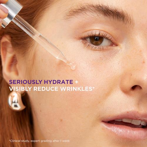 Loreal Paris Revitalift 1.5% Pure Hyaluronic Acid Face Serum, Hydrate & Reduce Wrinkles, Fragrance Free 1 Oz