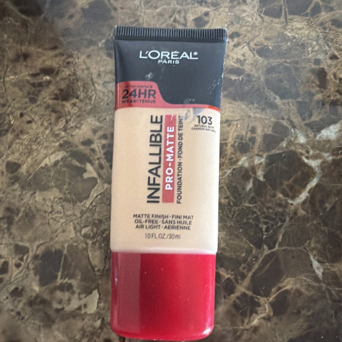L'Oreal Paris Infallible Pro-Matte Liquid Foundation 103 Natural Buff