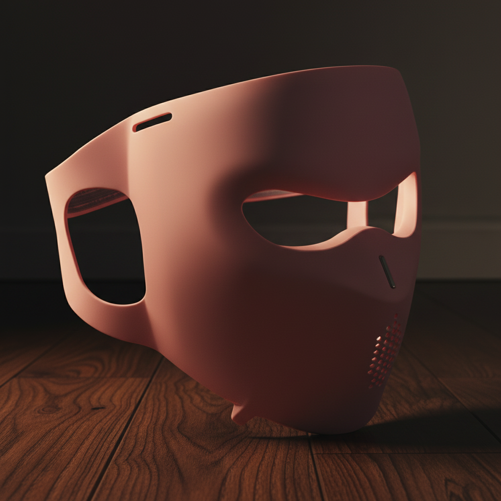Aura Lyyfe™ Red LED Light Therapy Mask-Premium Silicone,6 Smart Modes, Adjustable Brightness, Rechargeable Design