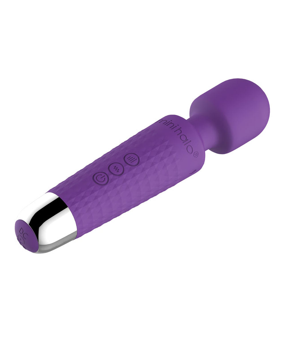 Mini Halo Wireless Wand Vibrator Amethyst